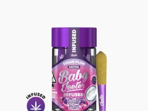 JEETER | Baby Jeeters Sugar Plum – 5 Pack Infused Prerolls (0.5g each)
