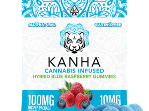 KANHA | Blue Raspberry – Hybrid Gummies – 100mg