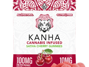 KANHA | Cherry – Sativa Gummies – 100mg