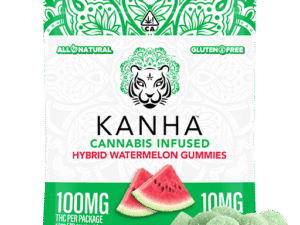 KANHA | Watermelon Hybrid Gummies – 100mg