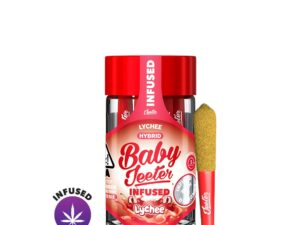 JEETER | Baby Jeeters Lychee – 5 Pack Infused Prerolls (0.5g each)