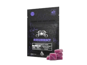 Pomegranate Kush | Hybrid - Resurrect RCS CBG Recovery Gummy