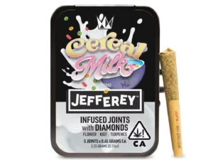 West Coast Cure WCC, 0.65g Inf. Jefferey Pre-Rolls 5PK (H), Cereal Milk