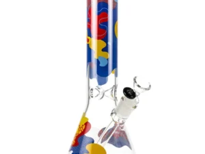 FAMOUS DESIGN PAPAYA 12 IN BEAKER WATER PIPE