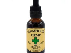 Farmhouse Hemp, Rosin Drops CBD Oil, Mint, Full Spectrum, 2fl oz, 2000mg CBD