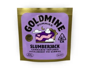 Goldmine Gummies [1pk] Slumberjack: Huckleberry Pie Gummy (Sleep)