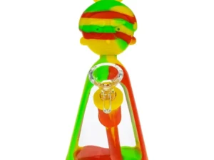 MORTY SMITH SILICONE AND GLASS BEAKER BONG