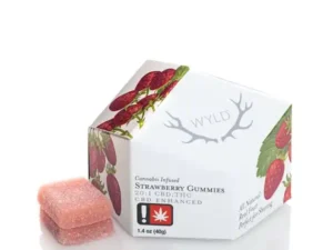 Strawberry20:1CBD+Hybrid Enhanced Gummies200:10mg