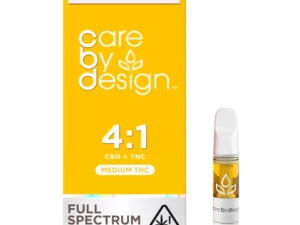 4:1 Vape Cartridge, 1 gram Care By Design Vape Cartridge