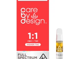 1:1 Vape Cartridge, 1 Grams Care By Design Vape Cartridge
