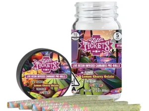 Lemon Cherry Gelato x Zkittlez - 0.5g Infused Pre Roll Multipack (5) - Hybrid