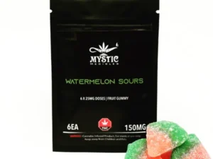 Watermelon Sours by Mystic Medibles (150mg THC)